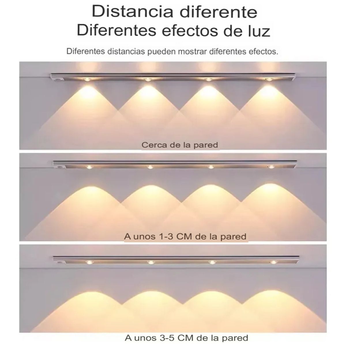 PROMO 3X1 | Barra LED Recargable Con Sensor de Movimiento