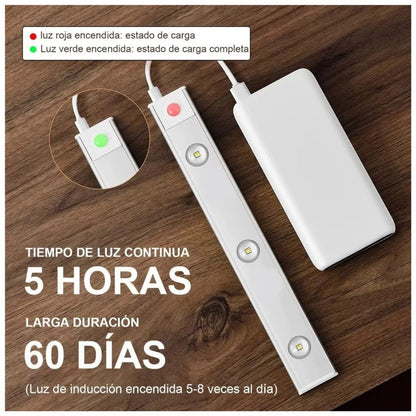PROMO 3X1 | Barra LED Recargable Con Sensor de Movimiento