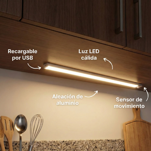 PROMO 3X1 | Barra LED Recargable Con Sensor de Movimiento