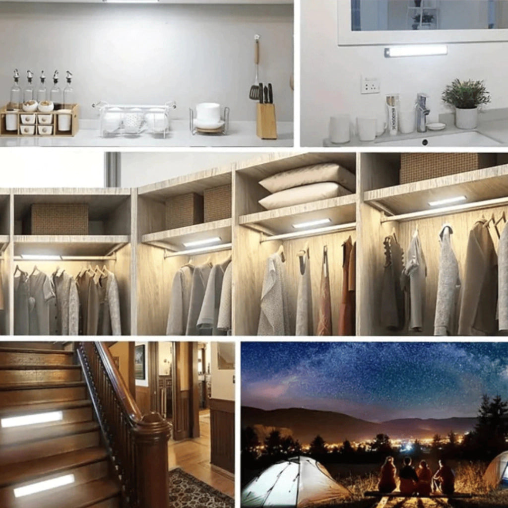 PROMO 3X1 | Barra LED Recargable Con Sensor de Movimiento